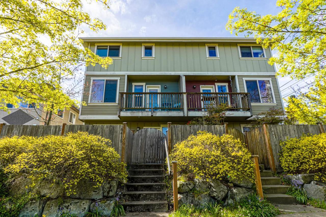 Stylish North Seattle Townhouse- Dual Master Suites المظهر الخارجي الصورة